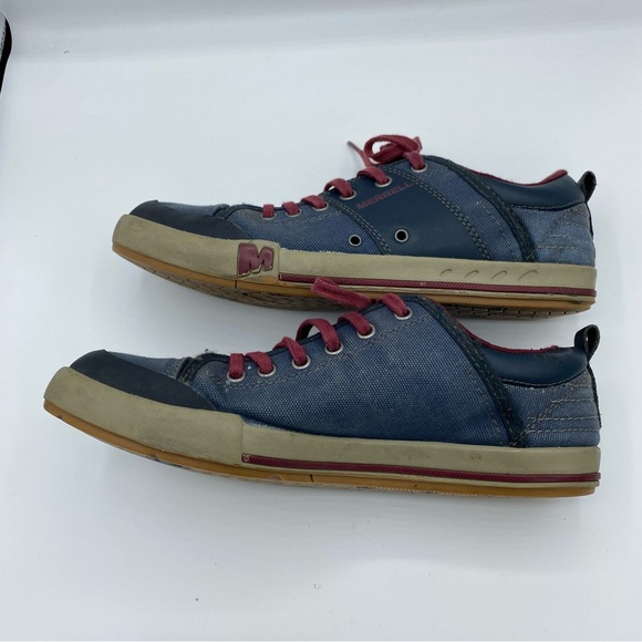 🎉HOST PICK!🎉 Men's Merrell Rant Dash Black Slate & Burgundy Red Sneakers - Picture 4 of 10